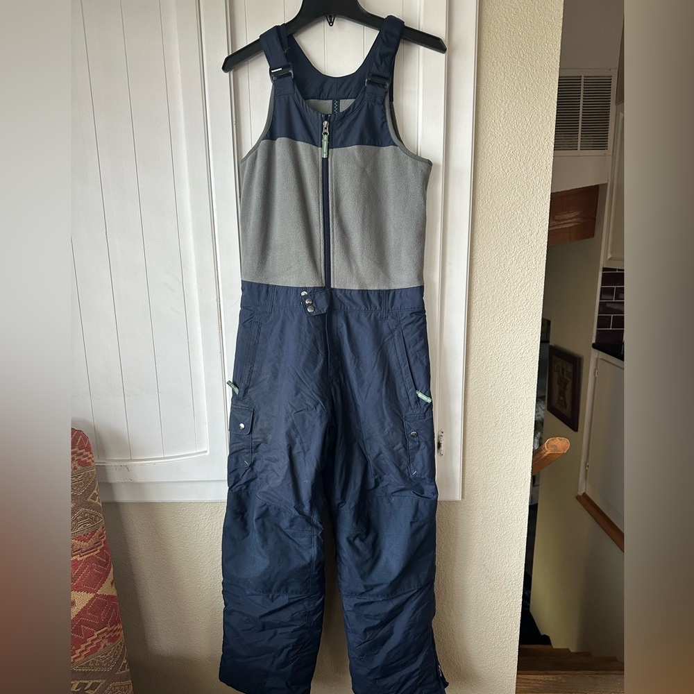 Boys XL Land’s End snow bibs